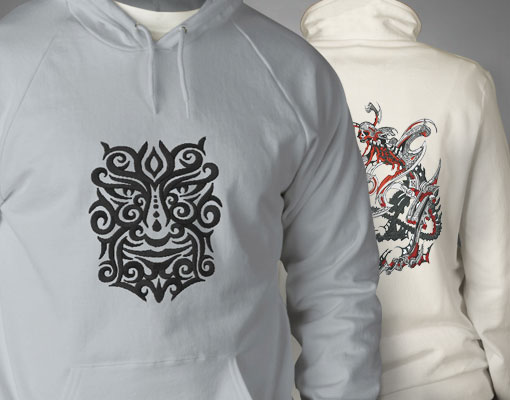 custom embroidery jackets and hoodies picture