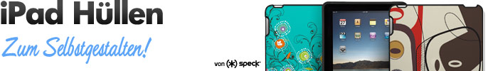 Gestaltbare iPad-Hüllen