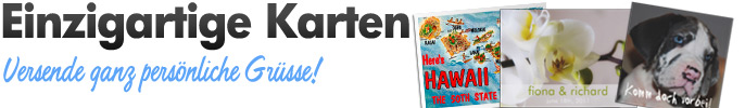 Karten, Postkarten, Einladungen uvm.!